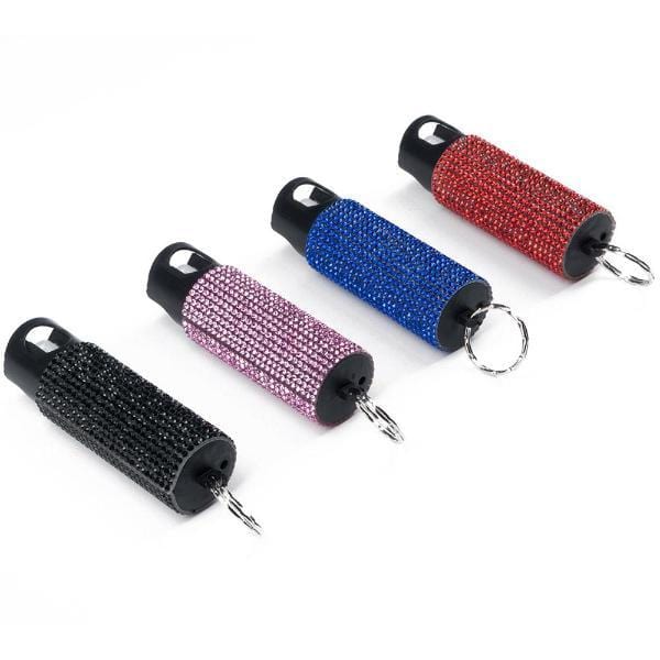 Guard Dog Pepper Spray Rhinestone Bling It On Pepper Spray Self Defense Key Ring