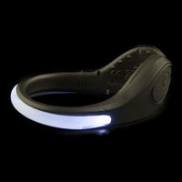 Mace Child Safety Safe Steps LED Clip On Shoe Lights for Runners Active Lifestyle Safety White