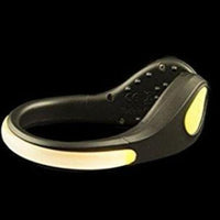 Thumbnail for Mace Child Safety Safe Steps LED Clip On Shoe Lights for Runners Active Lifestyle Safety Yellow