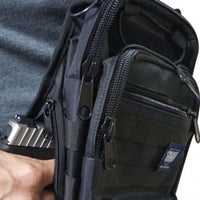 Thumbnail for Defense Divas® Handgun Purses Always Ready Concealed Carry Tactical Sling Backpack