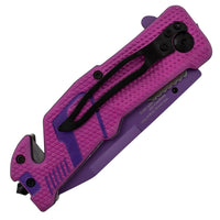 Defense Divas® Knives & Knuckles Sneakerhead® Auto Safety and Self-Defense Knife