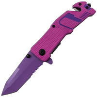 Thumbnail for Defense Divas® Knives & Knuckles Sneakerhead® Auto Safety and Self-Defense Knife