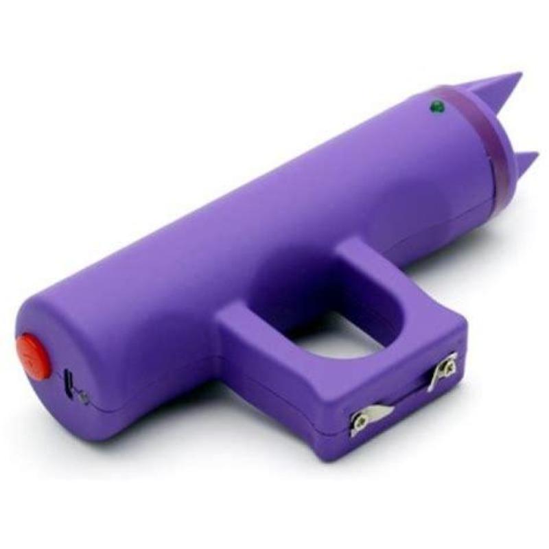 Defense Divas® Stun Guns Jogger Stun Gun and Hammer Spike Strike Combo Self Defense Purple
