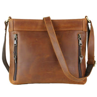 Thumbnail for Lady Conceal Handgun Purses Concealed Carry Delaney Leather Crossbody Lockable CCW Bag