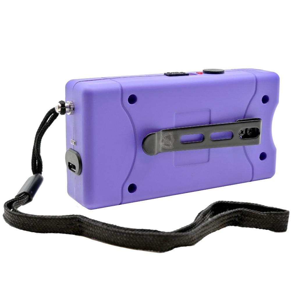 defense divas jolt 98 purple stun gun taser flashlight disable pin JMS98PR