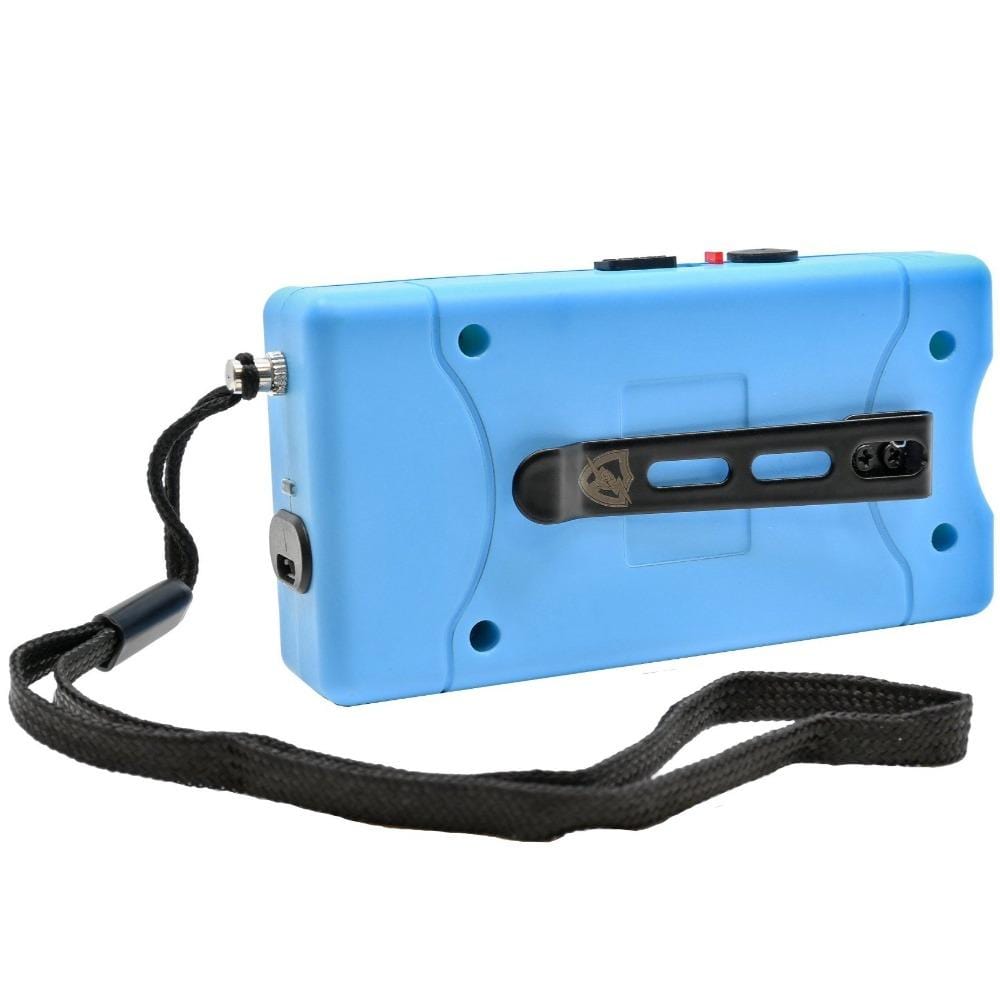 defense divas jolt 98 teal blue stun gun taser flashlight disable pin JMS98TL.jpg