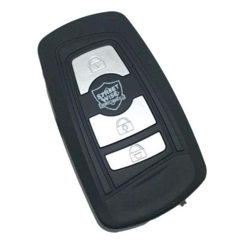 Defense Divas® Stun Guns Razor Key Fob 23 Million Volt Stun Gun Panic Alarm Combo