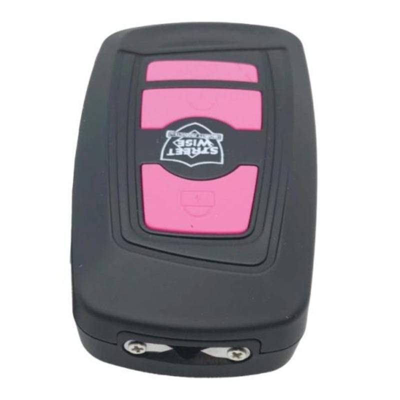 Defense Divas® Stun Guns Razor Key Fob 23 Million Volt Stun Gun Panic Alarm Combo