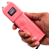 Thumbnail for defense divas sanctuary pink stun gun alarm flashlight