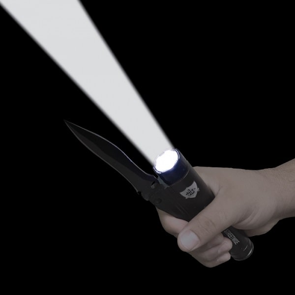 defense divas self defense sting blade SWSB22 knife stun gun flashlight combo