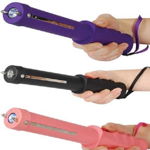 Defense Divas® Stun Guns 10 Million Volt Stun Baton Flashlight Stun Gun Combo