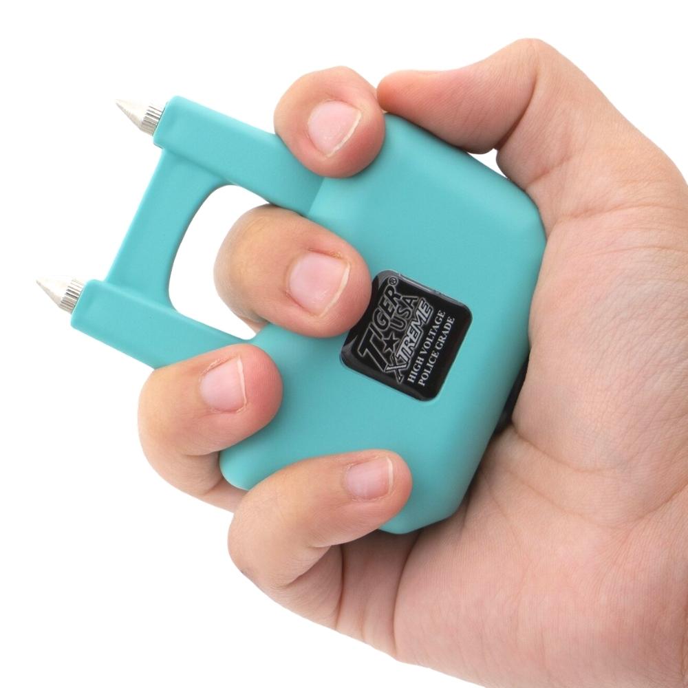 Defense Divas® Stun Guns Tiger Claw 85 Million Volt Stun Gun Turquoise