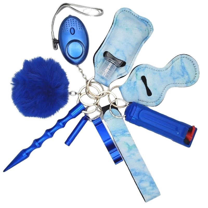 Fight Fobs® Blue Sky Self Defense Key Chain Gift Set | Defense Divas®