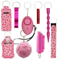 Thumbnail for fight-fobs-pink-pepper-spray-self-defense-keychain-pink-leopard