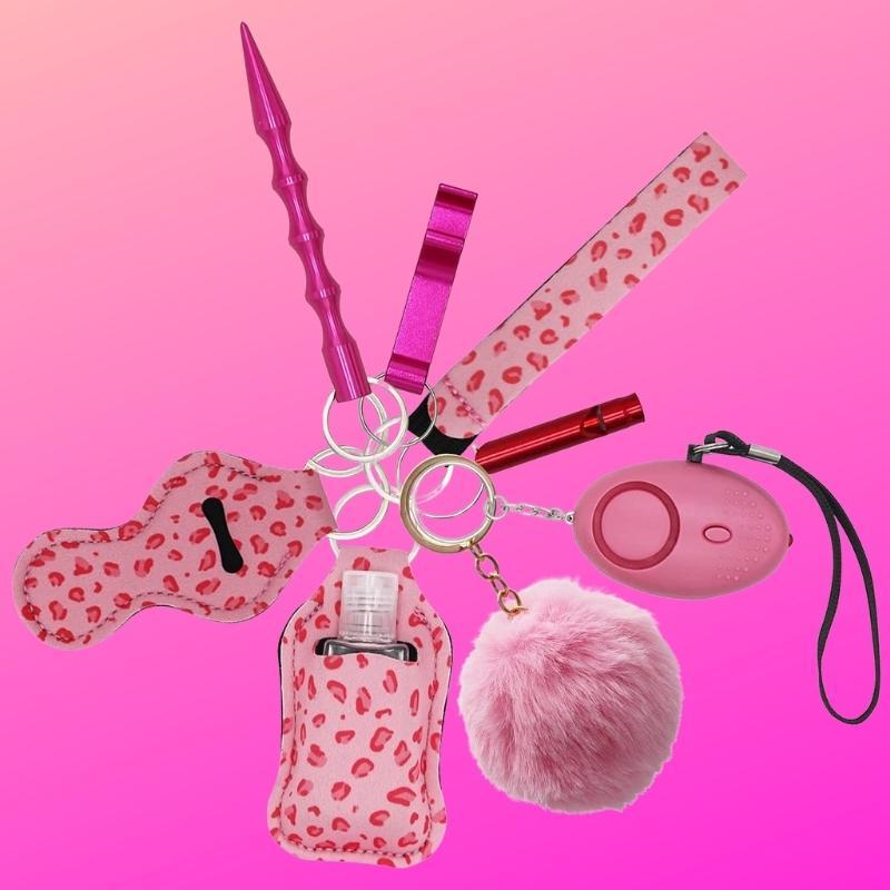 fight-fobs-self-defense-keychain-pink-leopard-set.