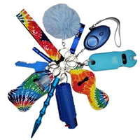 Thumbnail for fight-fobs-tie-dye-pepper-spray-stun-gun-keychain-self-defense-kit