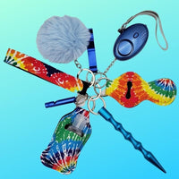 Thumbnail for fight-fobs-tie-dye-self-defense-keychains-essentials-defense-divas