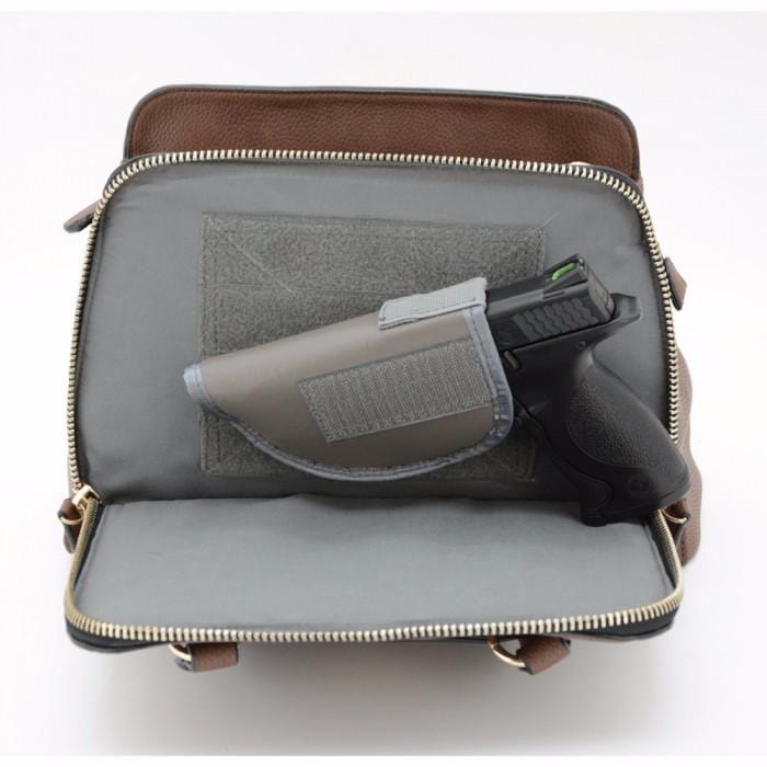 Cameleon Handgun Purses Freya Concealed Carry Handbag Over Shoulder Gun Purse Sandlewood
