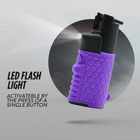 Thumbnail for light em up purple pepper spray keychain flashlight.jpg