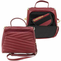 Thumbnail for maroon venus cameleon ccw handbag features