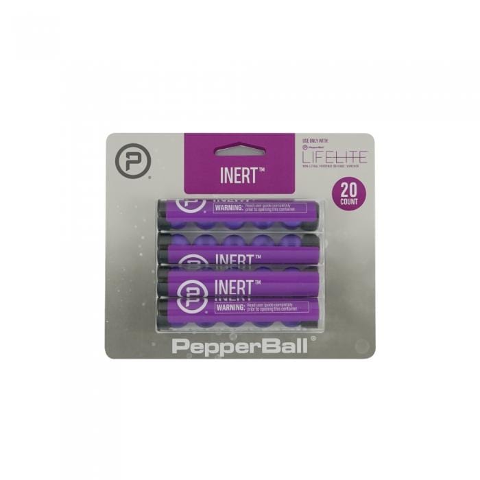Defense Divas® Pepper Spray PepperBall® Practice Inert Rounds 20 insert rounds