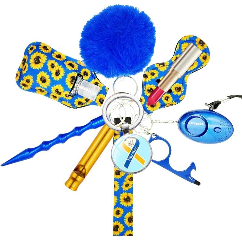 ukraine sunflowers self defense keychain FF-UKRAINE-BASIC 