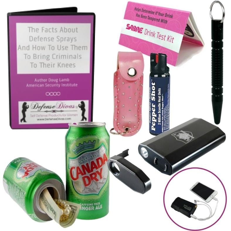 Defense Divas® Package Deals The Ultimate Defense Diva Safety Package Self Defense Kit