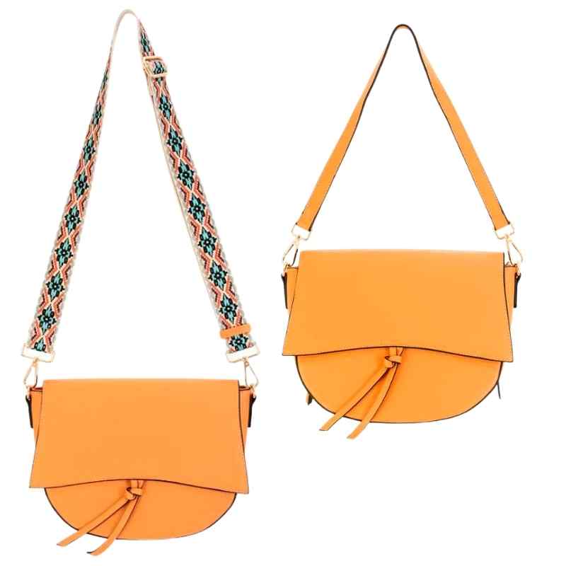 zoey ccw cameleon crossbody purse orange